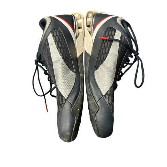 Puma Power Race BMW Motorsports Men's 10.5 Cat Navy Blue Silver Shoes 304420 02 - Picture 6 of 8